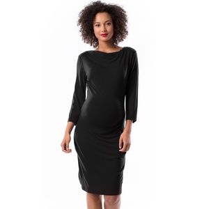 Motherhood maternity black dress